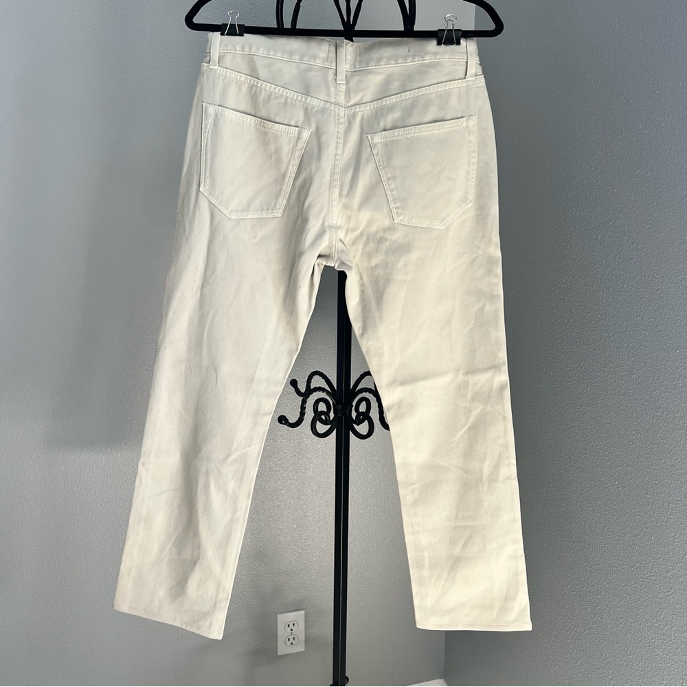 Sid Mashburn Cream Slim Men Jeans - Picture 6 of 8